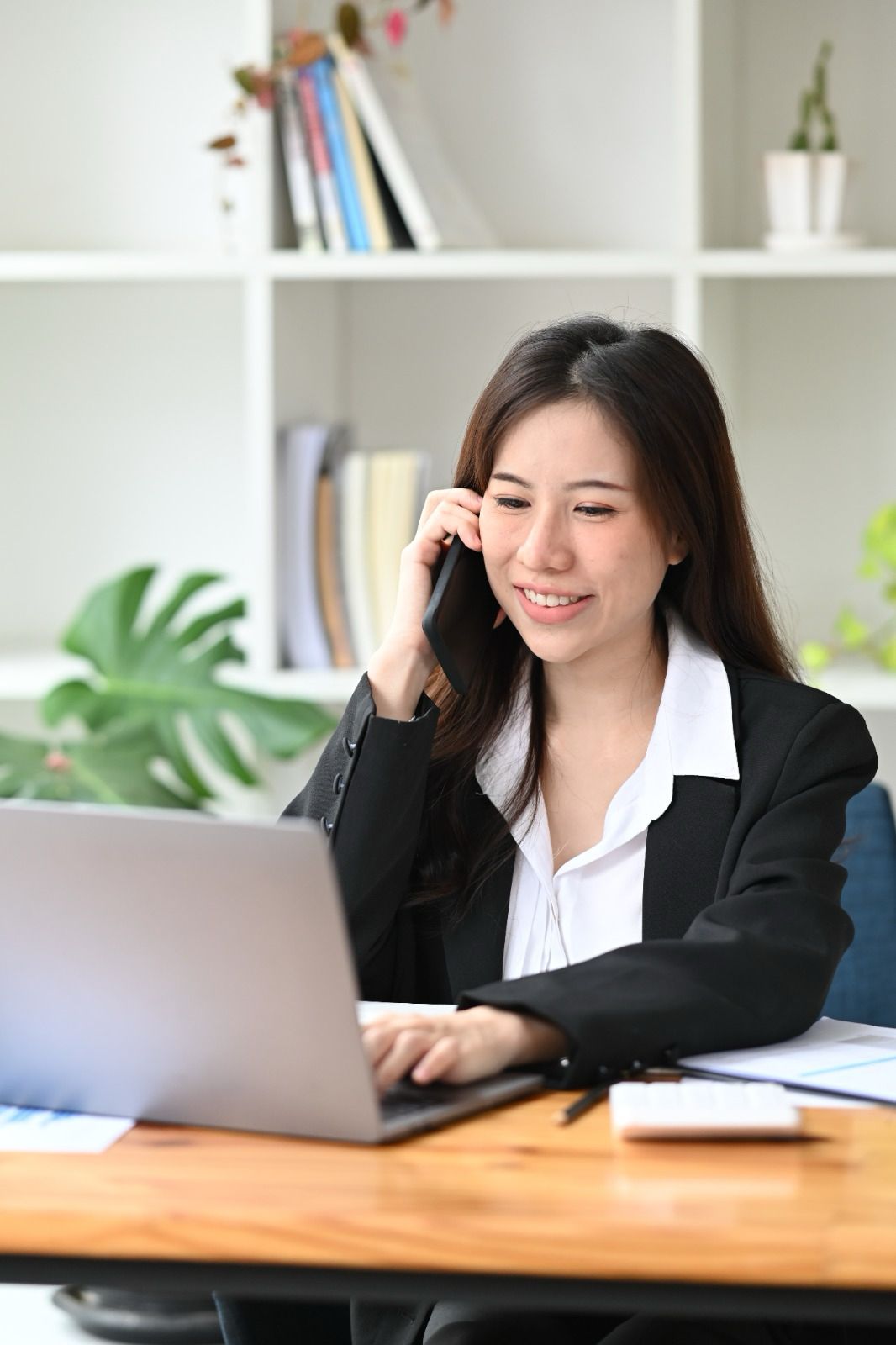 Woman on laptop
